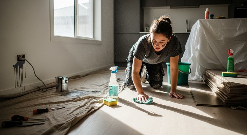 End of Lease Clean After Home Improvements